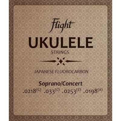 Flight-Fluorocarbon Ukulele Strings-Soprano-Concert
