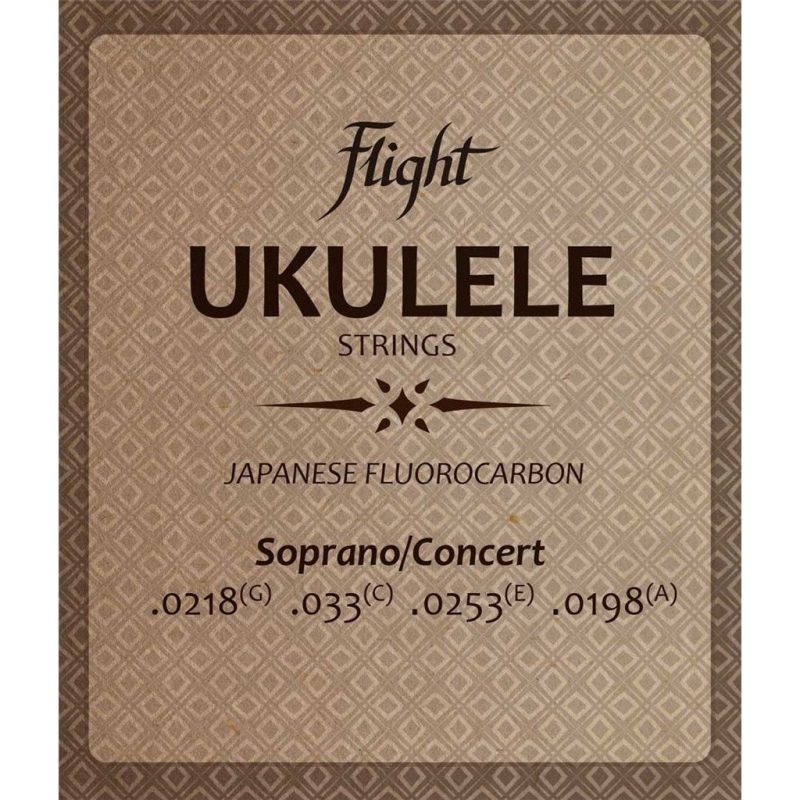 Flight-Fluorocarbon Ukulele Strings-Soprano-Concert