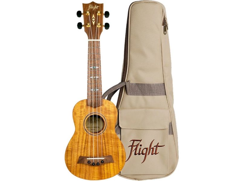 Flight DUS440 Acacia Soprano Ukulele