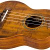 Ukulele Flight DUS445 Glossy Acacia Soprano - Supernatural Series