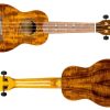 Ukulele Flight DUS445 Glossy Acacia Soprano - Supernatural Series