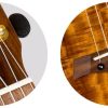 Ukulele Flight DUS445 Glossy Acacia Soprano - Supernatural Series