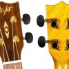 Ukulele Flight DUS445 Glossy Acacia Soprano - Supernatural Series