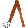 Flight S43 Suede Ukulele Strap - Camel