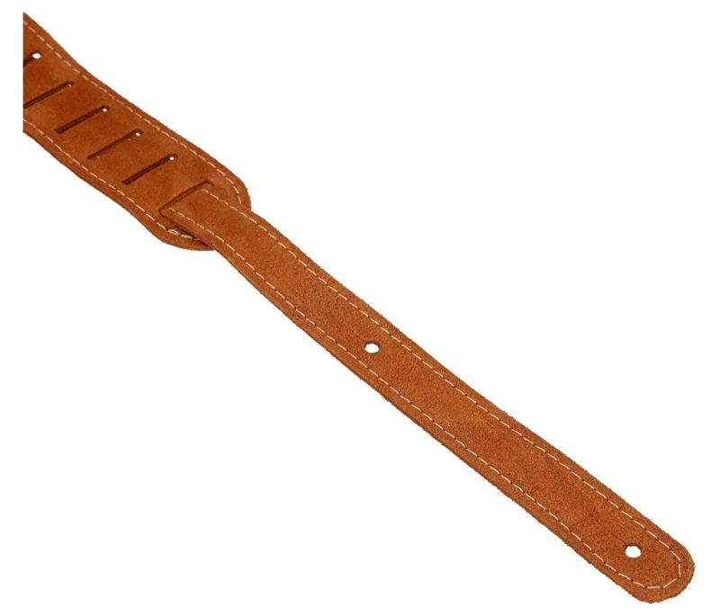 Flight S43 Suede Ukulele Strap - Camel