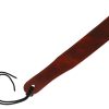 Flight S54 Leather Ukulele Strap - Brown