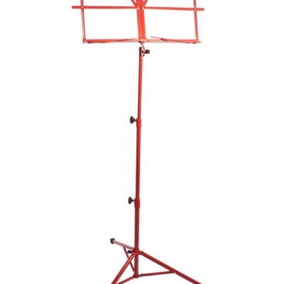 Pure Tone Music Stand with Case Red