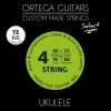 Corde per ukulele Ortega UKSBK-TE