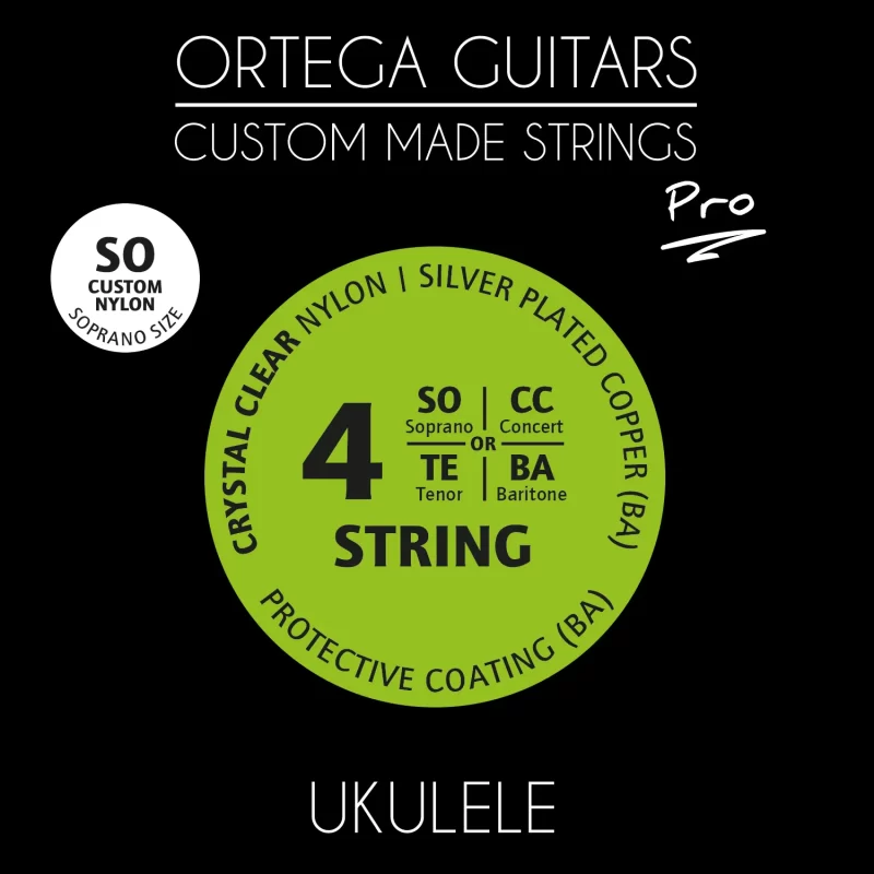 Corde per ukulele Ortega UKP-SO