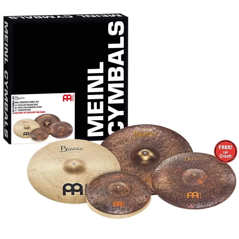 Set di piatti per batteria MEINL MJ401+18