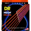 Corde per chitarra acustica DR NOA-11 NEON ORANGE