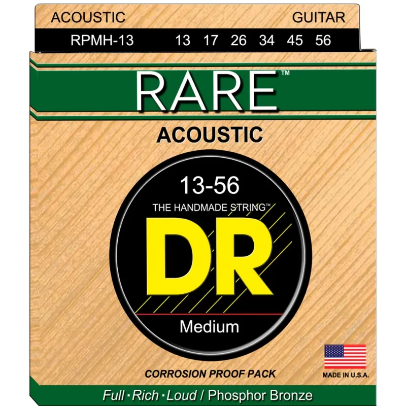 Corde per chitarra acustica DR RPMH-13 RARE