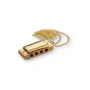 Armonica a bocca Hohner LITTLE LADY GOLD PLATED WITH NECKLACE