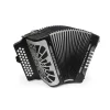 Fisarmonica Hohner COMPADRE GCF ROSSO SILVER GRILL