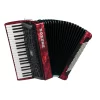 Fisarmonica Hohner BRAVO III 120 ROSSO A16832 SILENTKEY