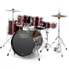 Set Batteria Acustica Mapex TND5254TCDR TORNADO STANDARD FULL 5 PEZZI BURGUNDY RED