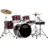 Set Batteria Acustica Mapex TND5844FTCDR TORNADO JUNIOR FULL 5 PEZZI BURGUNDY RED