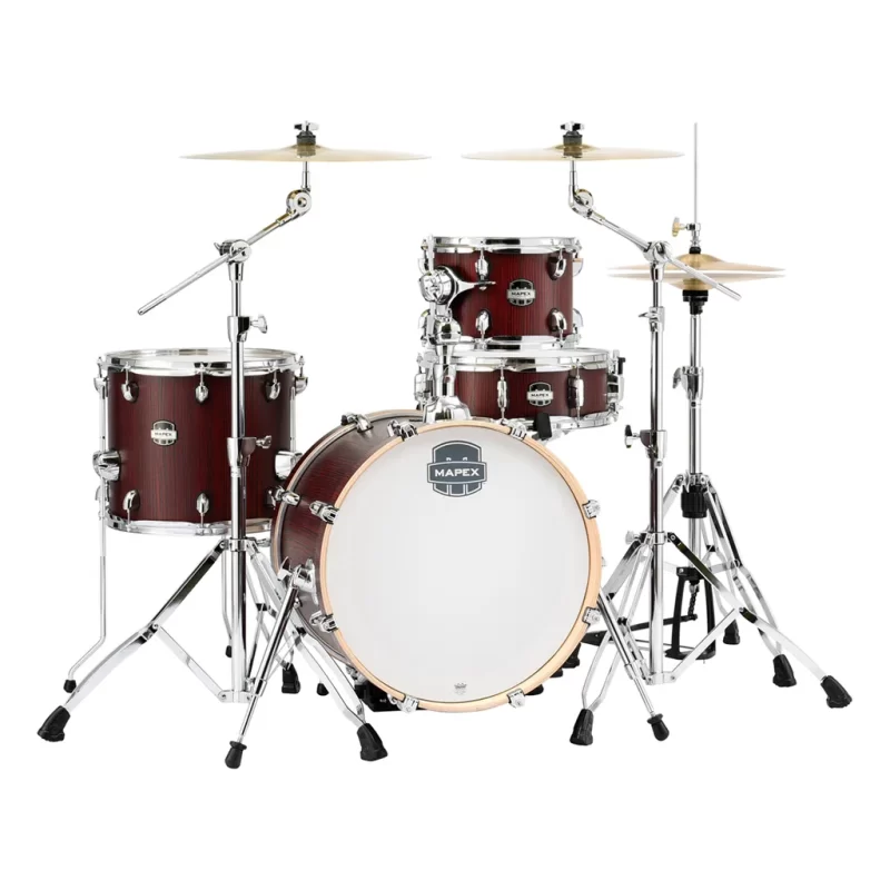 Set Batteria Acustica Mapex MA486SRW MARS BE BOP 4 PEZZI BLOODWOOD