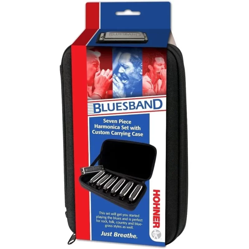 Armonica a bocca Hohner BLUES BAND 7 PACK