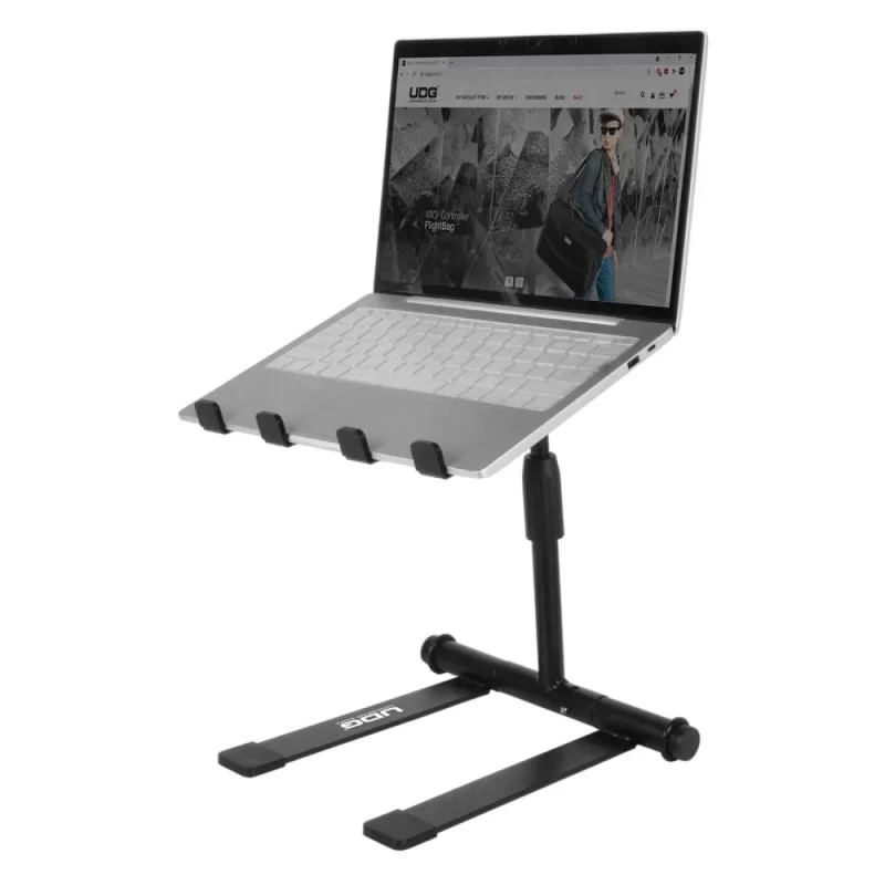 Supporto per laptop UDG U96111BL - ULTIMATE HEIGHT ADJUSTABLE LAPTOP STAND NERO