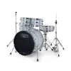 Set Batteria Acustica Mapex TND5044TCFI TORNADO STUDIO FULL 5 PEZZI WHITE MARBLEWOOD