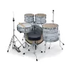 Set Batteria Acustica Mapex TND5044TCFI TORNADO STUDIO FULL 5 PEZZI WHITE MARBLEWOOD