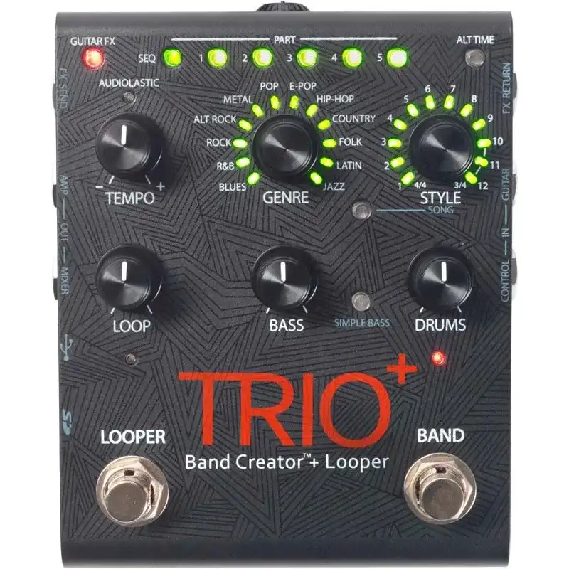 Pedale effetto per chitarra DigiTech Trio Band Plus