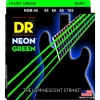 Set Corde per Basso DR NGB-45 Neon Green