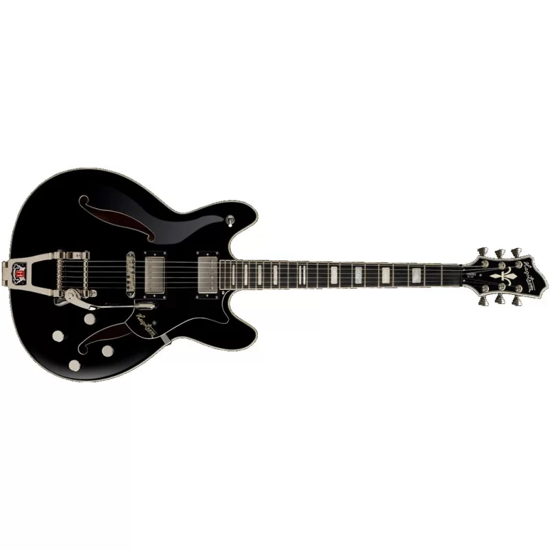 Chitarra Hollow Body Hagstrom Tremar Viking Dlx Blk