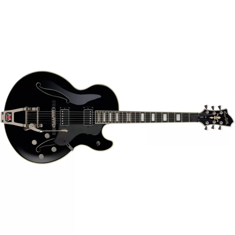 Chitarra Hollow Body Hagstrom TREMAR HJ 500 BLK