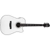 Chitarra Elettroacustica Hagstrom Siljan II Dreadnought CE Wh