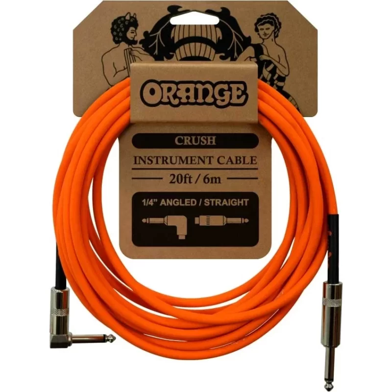 Cavo Strumento Orange Crush 6m Instr Angled-Straight