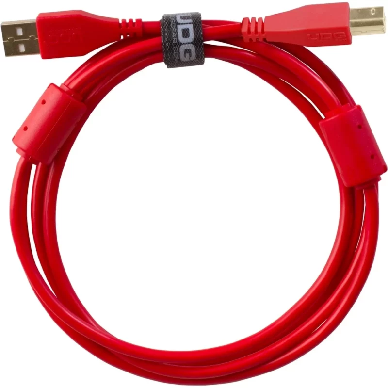 Cavo USB UDG U95001RD - Ultimate Audio Cable USB 2.0 A-B Red Straight 1m