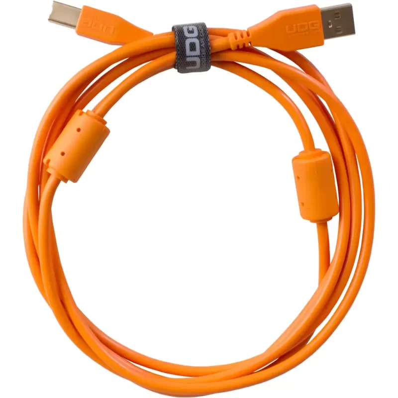Cavo USB UDG U95001OR - Ultimate Audio Cable USB 2.0 A-B Orange Straight 1m