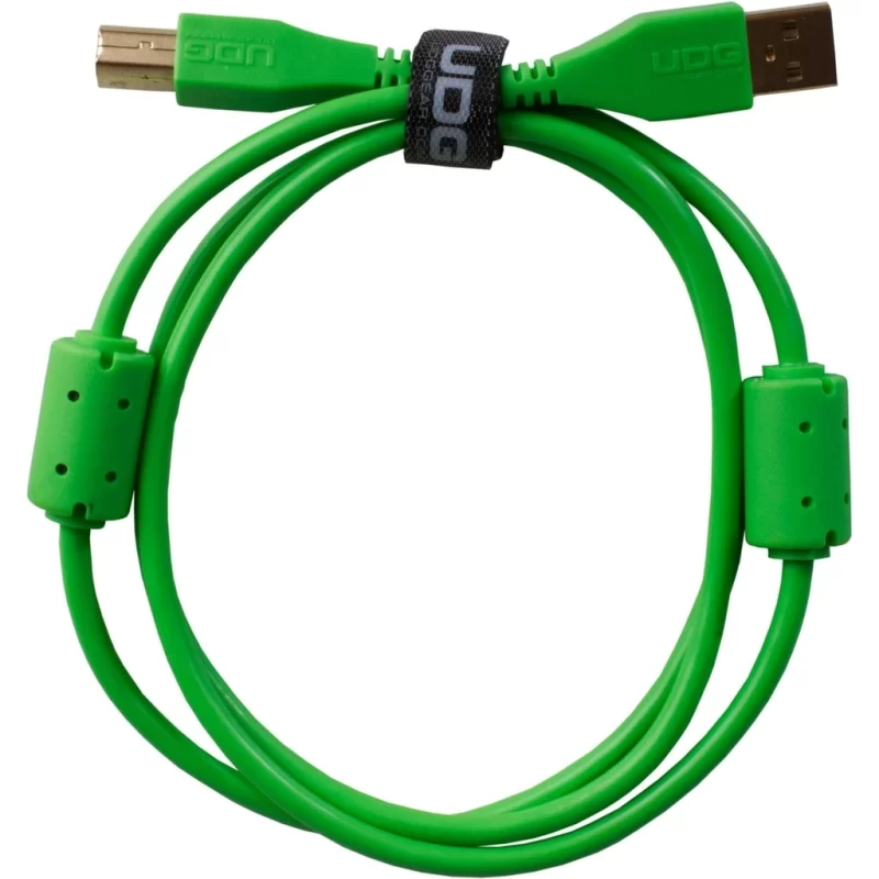 Cavo USB UDG U95001GR - Ultimate Audio Cable USB 2.0 A-B Green Straight 1m