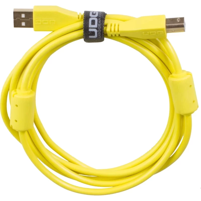 Cavo USB UDG U95002YL - Ultimate Audio Cable USB 2.0 A-B Yellow Straight 2m