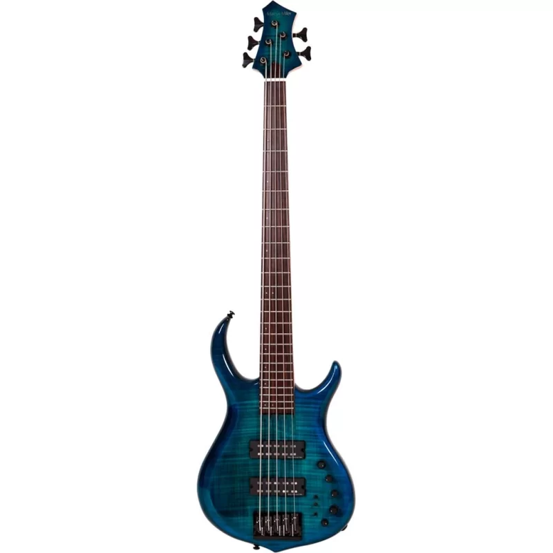 Basso Fretless Sire Marcus Miller M7 Alder-5 Fretless (2nd Gen) TBL Trans Blue