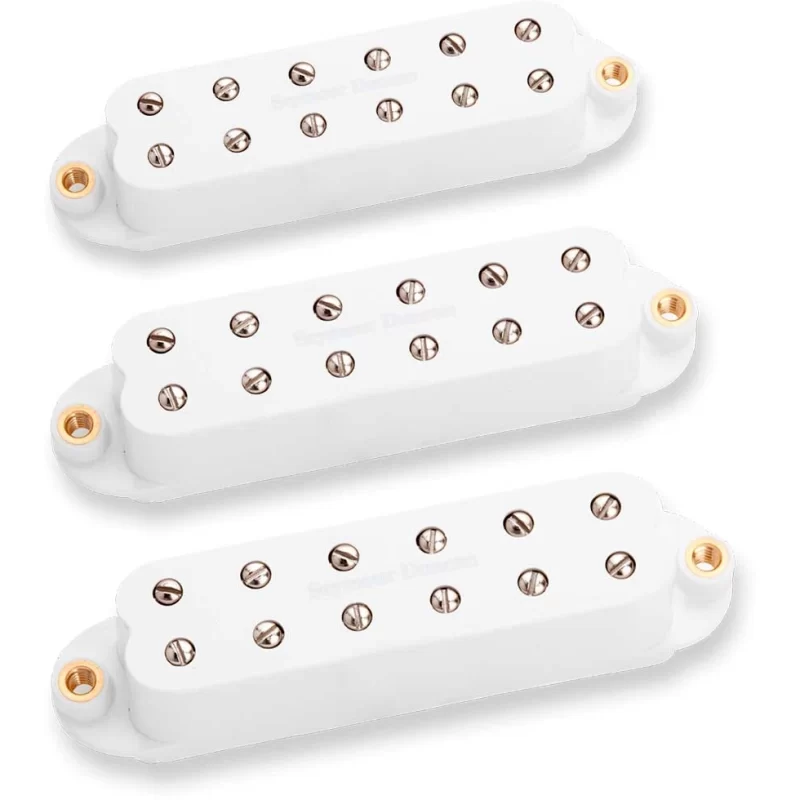 Pickup Seymour Duncan Set, Little '59, Strat White