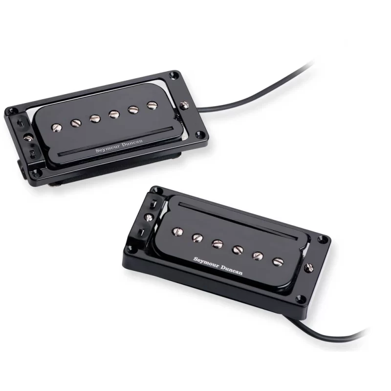 Pickup Seymour Duncan PRails w/Flat Triple Shot Set, blk