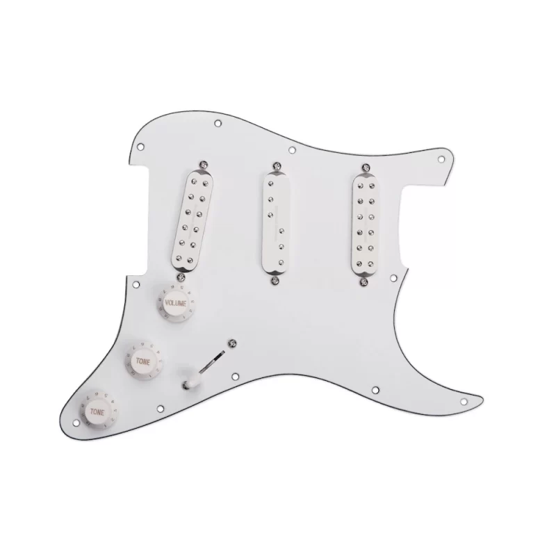 Pickguard Seymour Duncan Pickgrd Assy,Everything Axe,Wht