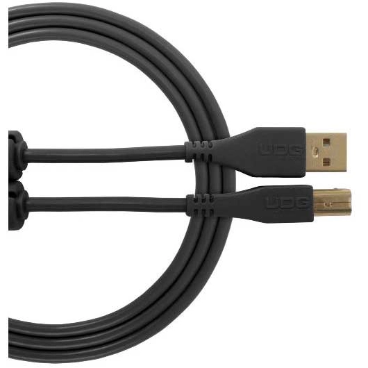 Cavo USB UDG U96001BL - Ultimate Audio Cable USB 2.0 C-B Black Straight 1,5m
