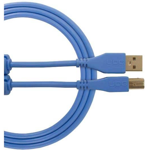 Cavo USB UDG U96001LB - Ultimate Audio Cable USB 2.0 C-B Blue Straight 1,5m