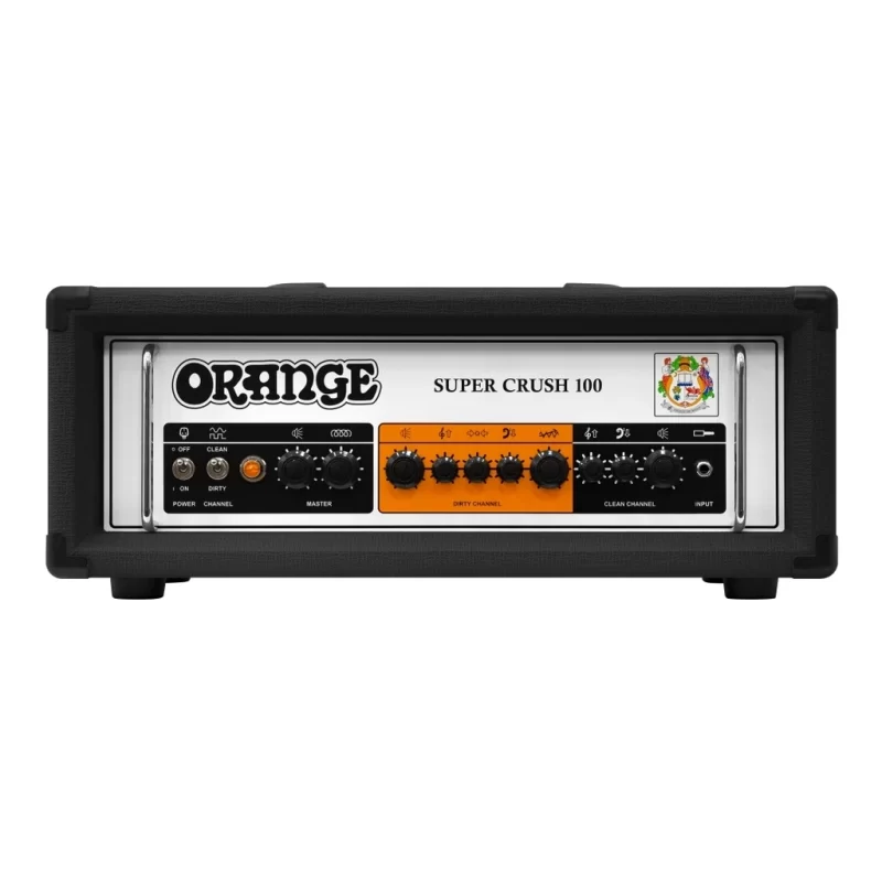 Testata per chitarra Orange Super Crush 100H Bk