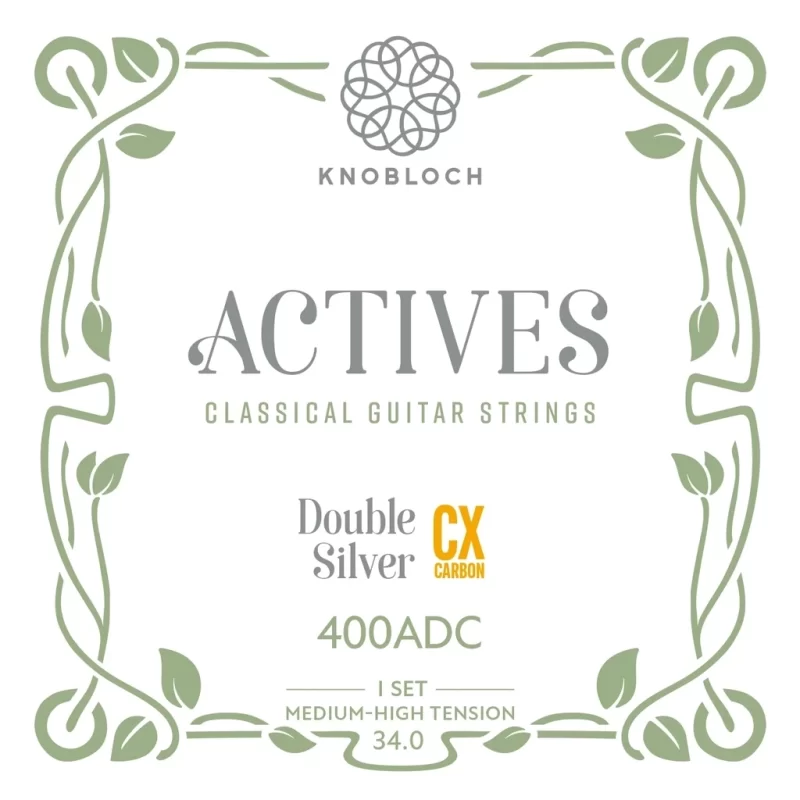 Set Corde per chitarra classica Knobloch Strings Actives DS CX Medium-high 400ADC