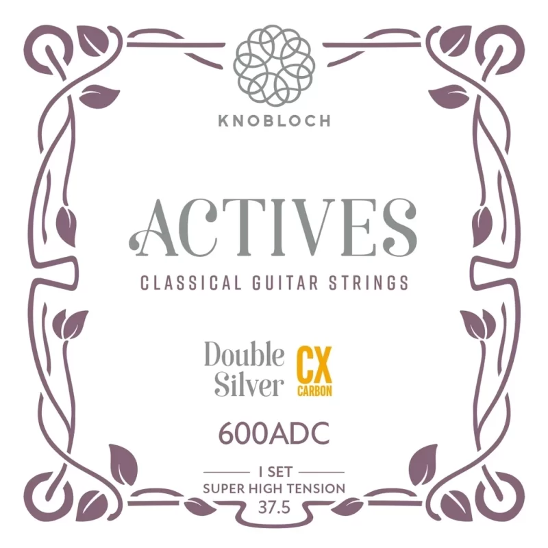 Set Corde per chitarra classica Knobloch Strings Actives DS CX Super-high 600ADC