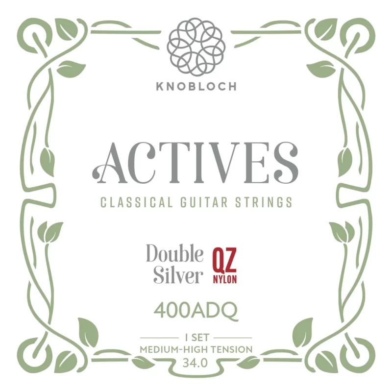 Set Corde per chitarra classica Knobloch Strings Actives DS QZ Medium-high 400ADQ