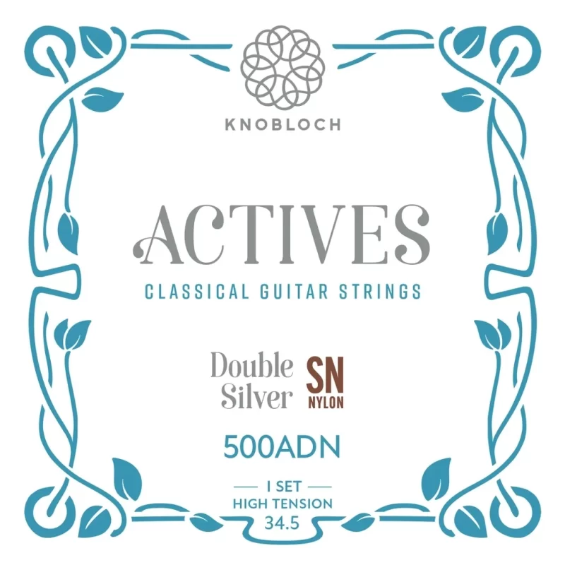 Set Corde per chitarra classica Knobloch Strings Actives DS SN High 500ADN