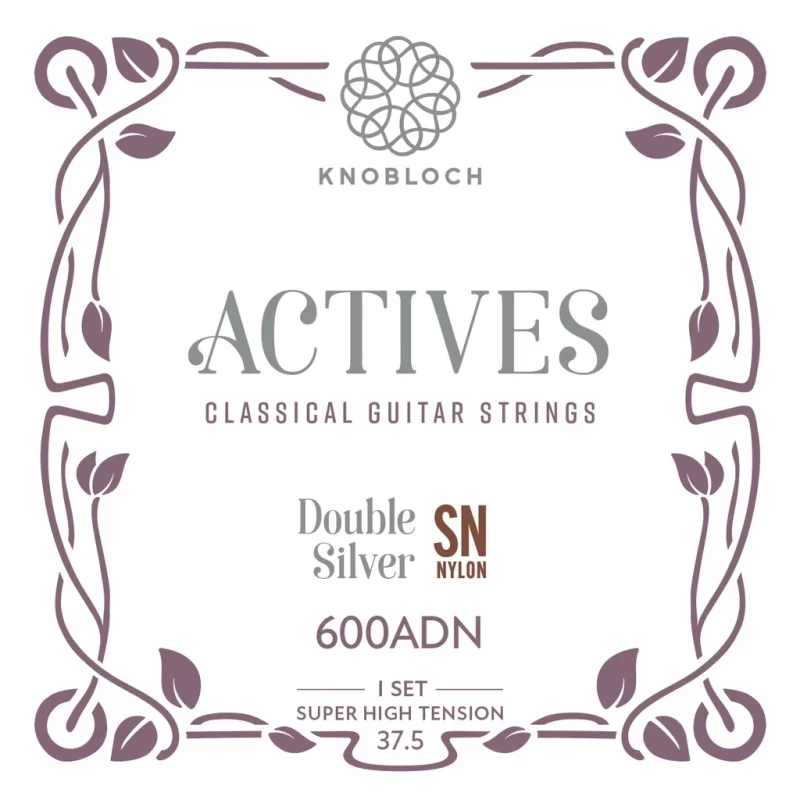 Set Corde per chitarra classica Knobloch Strings Actives DS SN Super-high 600ADN
