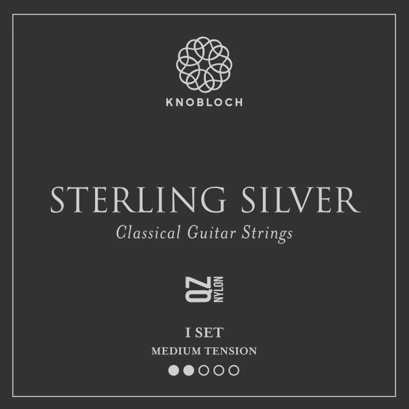 Set Corde per chitarra classica Knobloch Strings Sterling Silver QZ Medium 300SSQ
