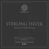 Set Corde per chitarra classica Knobloch Strings Sterling Silver Bass Medium-high 400SS